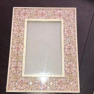 Decorative fabric frame